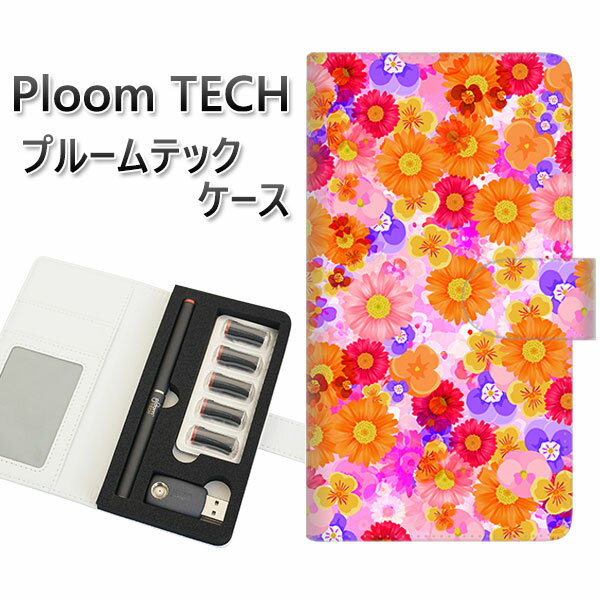プルームテック ケース 手帳型 ploomtech ケース 【SC869 リバティプリント フルールドパルファン ピンク】プルームテックケース レザー ギフト ...