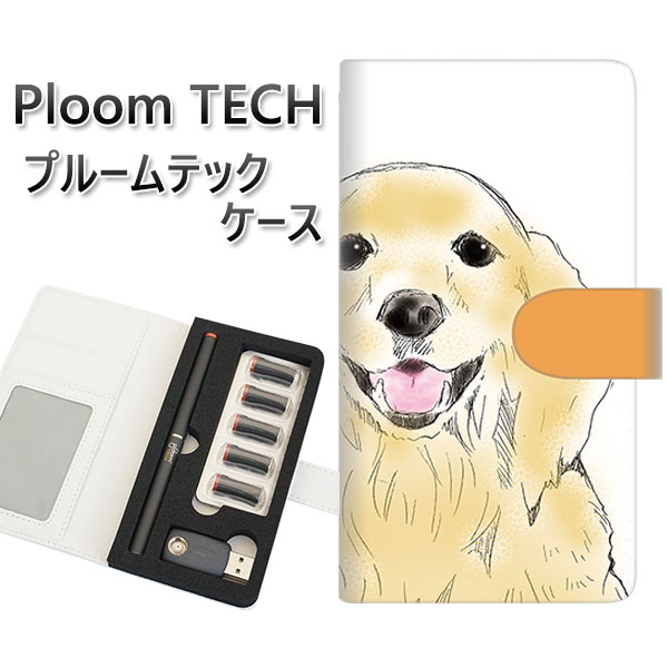 プルームテック ケース 手帳型 ploomtech ケース 【YD827 ゴールデン03】プルームテックケース レザー ギフト タバコ 電子タバコ カバー タバ...
