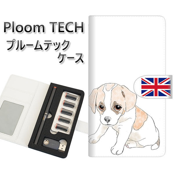 プルームテック ケース 手帳型 ploomtech ケース 【YD897 ジャックラッセルテリア03】プルームテックケース レザー ギフト タバコ 電子タバコ ...