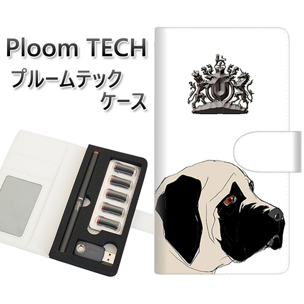 プルームテック ケース 手帳型 ploomtech ケース 【YD948 イングリッシュマスティフ01】プルームテックケース レザー ギフト タバコ 電子タバコ...