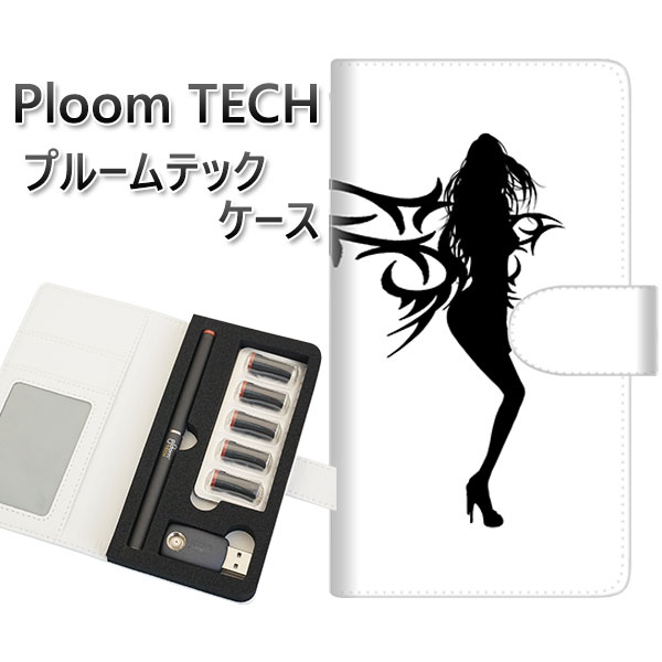 プルームテック ケース 手帳型 ploomtech ケース 【YE865 フェアリー06】プルームテックケース レザー ギフト タバコ 電子タバコ カバー タバ...