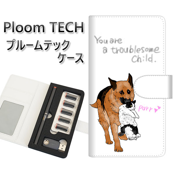 プルームテック ケース 手帳型 ploomtech ケース 【YE918 なかよし】プルームテックケース レザー ギフト タバコ 電子タバコ カバー タバコポー...
