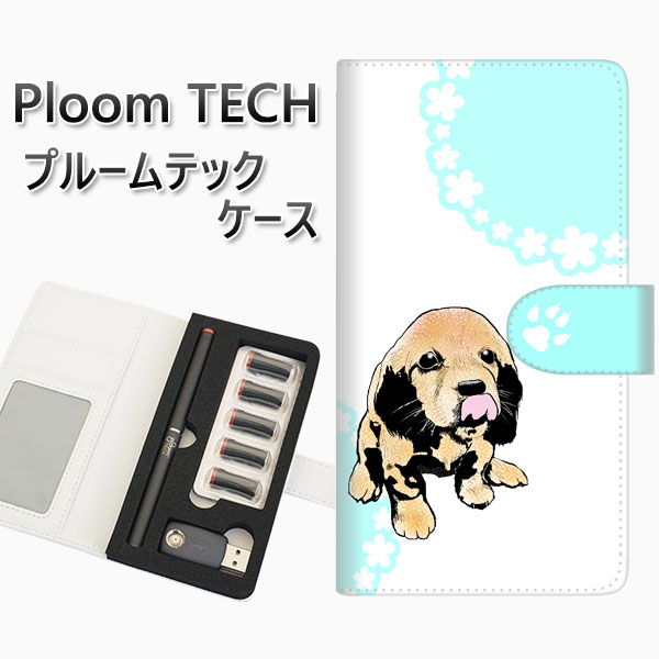 プルームテック ケース 手帳型 ploomtech ケース 【YF995 バウワウ06】 プルームテックケース レザー ギフト タバコ 電子タバコ カバー タバ...