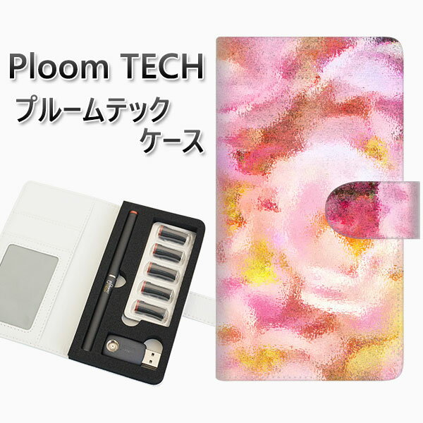 プルームテック ケース 手帳型 ploomtech ケース 【YI881 フラワー2】 プルームテックケース レザー ギフト タバコ 電子タバコ カバー タバコ...