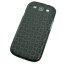 GALAXY S3 α SC-03E/GALAXY S3 SC-06D共用ケース 凸凹 スマホケース (カバー)【493 角千鳥(ブラック)】デコ電☆カスタムジャケット(GALAXY S3α/GALAXY S3/ギャラクシーS3α/ギャラクシーS3)【ケース/スマホケース】
