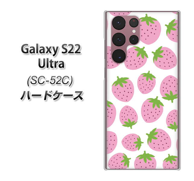 docomo Galaxy S22 Ultra SC-52C n[hP[X Jo[ ySC809 C`S͗l sN UV fރNAz