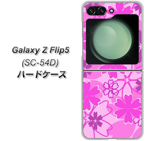 docomo Galaxy Z Flip5 SC-54D n[hP[X Jo[ yVA961 dȂ荇 sN UV fރNAz