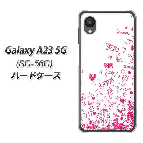 docomo Galaxy A23 5G SC-56C n[hP[X Jo[ y631 ̗ UV fރNAz