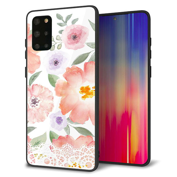 Rakuten - au Galaxy S20+ SCG02 ケース カバー スマホケース 背面 ガラス TPU ガラプリ 【ドゥ・パフューム2】 MMLM