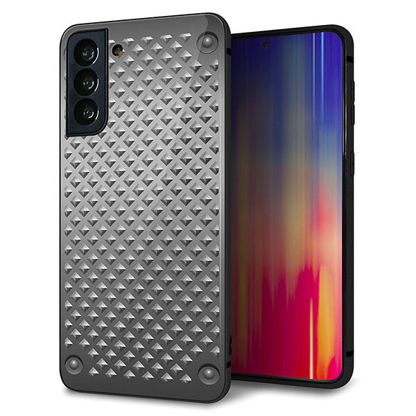 乐天商城 - au Galaxy S21 PLUS 5G SCG10 ケース カバー 背面 ガラス TPU デザイン ガラプリ 【570 スタックボード】 印刷 光沢 MMLM