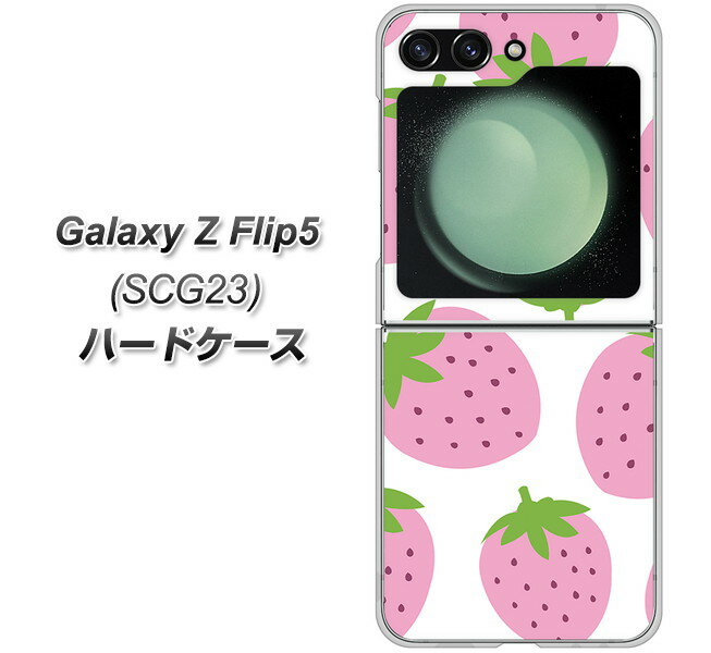 au Galaxy Z Flip5 SCG23 n[hP[X Jo[ ySC816 傫C`S͗l sN UV fރNAz