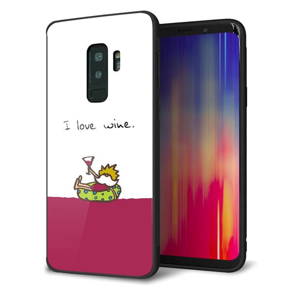 Galaxy S9+ SCV39  С  饹 TPU ǥ ץ ڥ磻ο͡   ᡼̵