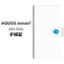 docomo AQUOS sense7 SH-53C 手帳型 スマホケース カバー 【YA876 アンコローニャ01 UV印刷】