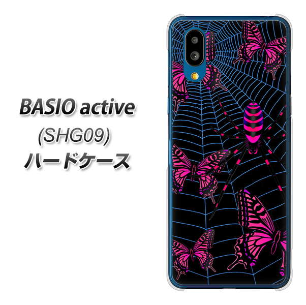 au BASIO active SHG09 n[hP[X Jo[ yAG831 w偂̑ɕ() UV fރNAz