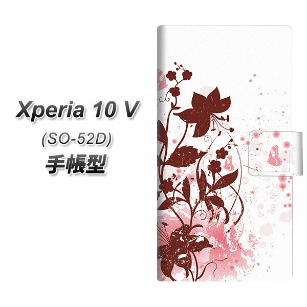 docomo Xperia 10 V SO-52D 蒠^ X}zP[X Jo[ yEK914 ԂԂƒ UVz