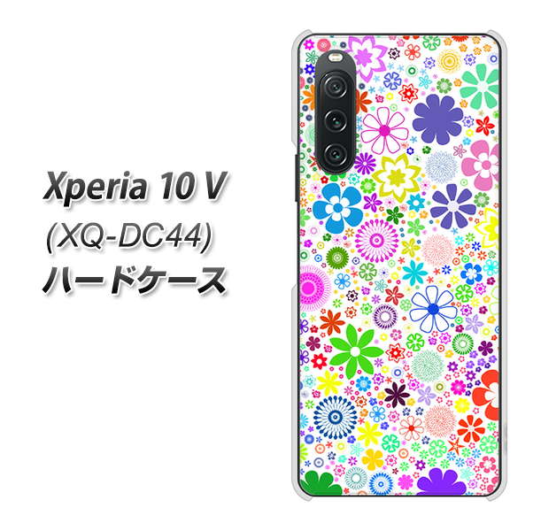 SIMt[ Xperia 10 V XQ-DC44 n[hP[X Jo[ y308 t[~bNX UV fރNAz