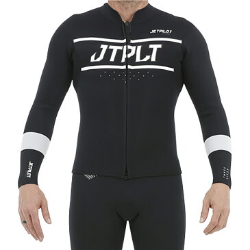 【送料無料】【JETPILOT】【2019新作】RX RACE JACKET BLACK WHITE ジェットパイロット ウエットスーツ ジャケット JA19156