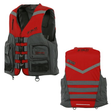 【送料無料】【JETPILOT】2019新作 VENTURE NYLON CGA VEST RED ジェットパイロット ライフジャケット JA19128