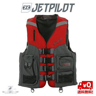 【送料無料】【JETPILOT】2019新作 VENTURE NYLON CGA VEST RED ジェットパイロット ライフジャケット JA19128