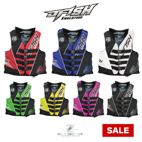 【SALE】【JFISH】J-FISH EVOLUTION LIFE VEST ジェイフィッシュ ライフジャケット JLV391