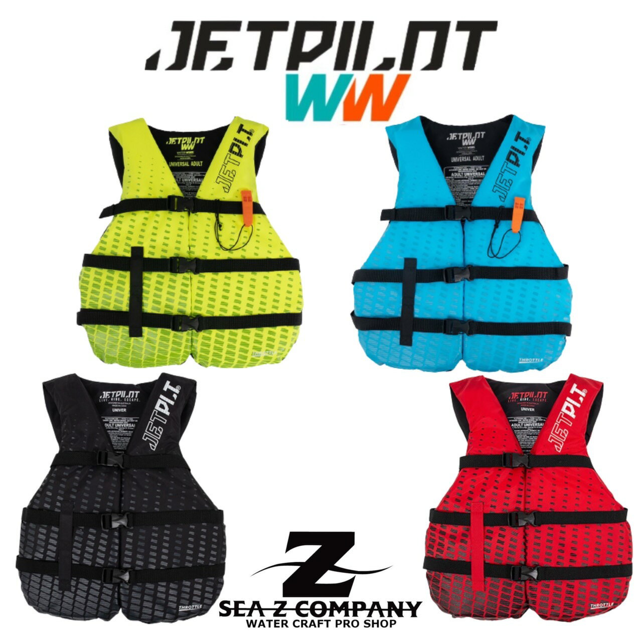 ̵ۡJETPILOTۥåȥѥå THROTTLE 3-BUCKLE CGA NYLON VEST JA23127 åɡ֥å֥롼 UNIVERSAL