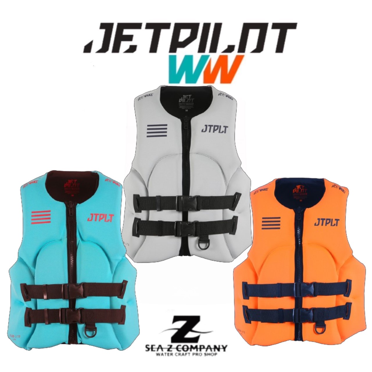 【送料無料】【JETPILOT】ジェットパイロット RX VAULT F/E NEO CGA VEST JA22218 オレンジ・ブルー・グレー S・M・L