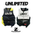 【送料無料】【UNLIMITED】UL RUSH ECLAT NEO VEST UV2301 Y/BK・W S・M・L