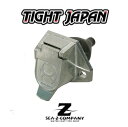 SALE【TIGHTJAPAN】タイトジャパン 7極コネクター 車側 アルミ製・樹脂製 TJ010203 TJ010202
