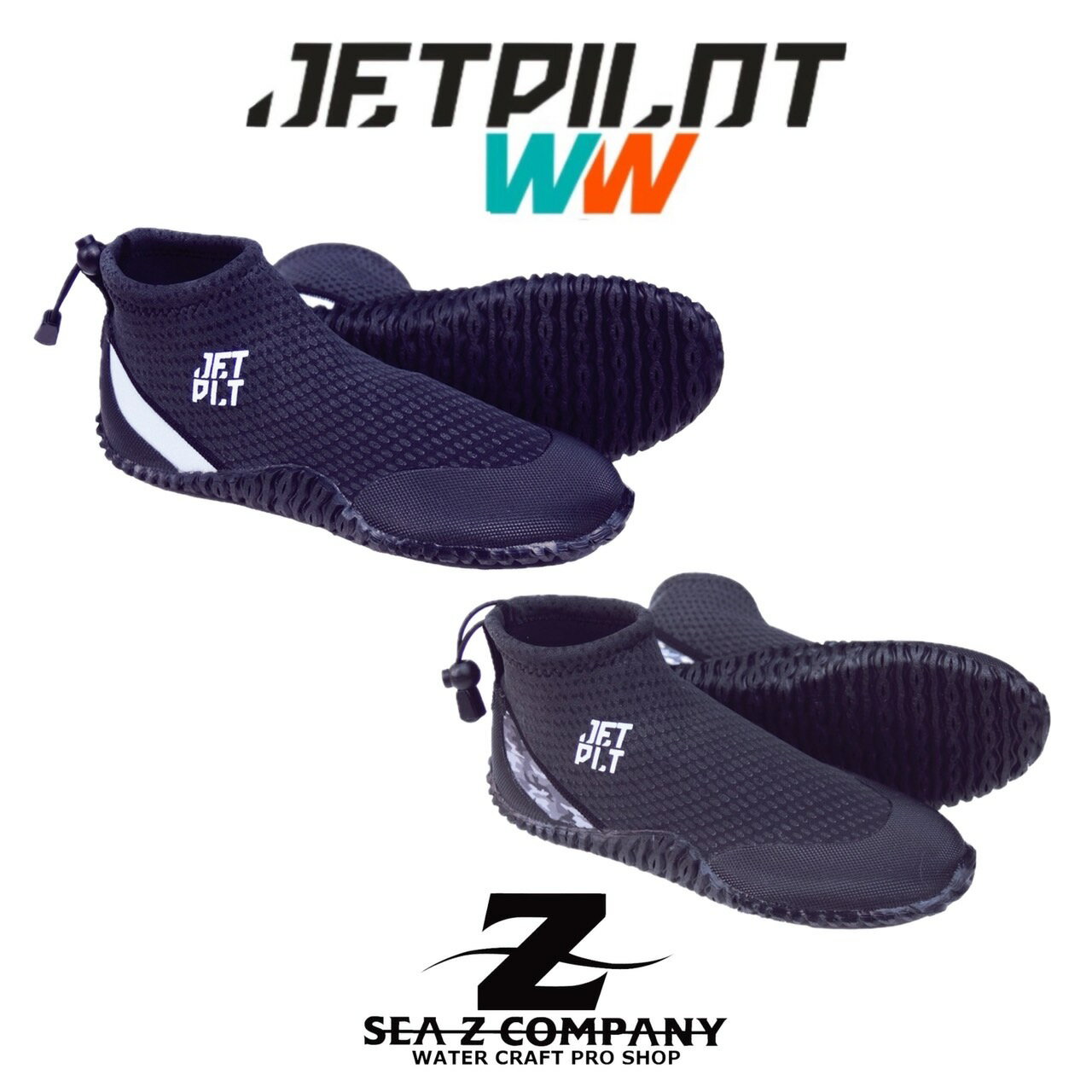 2024年モデル【送料無料】【JETPILOT】ジェットパイロット HI CUT HYDRO SHOE JP22403 カモフラ・ホワイト