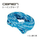 SALE【OBRIEN】 オブライエン トーイングチューブ用 トーイングロープ アクア 〜6人乗り用 SD43566
