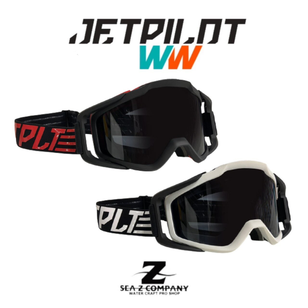 【送料無料】【JETPILOT】ジェットパイロット VAULT AIR GOGGLE ゴーグル JA23013 ホワイト・レッド