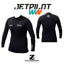 【送料無料】【JETPILOT】 ジェットパイロット VENTURE THERMA FLEECE L/S RASHIE JA22330　ブラック　M・L・XL・2XL