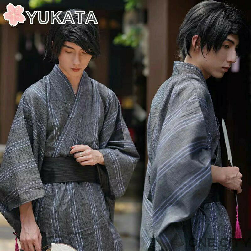 浴衣 男性用 紳士 メンズファッショ