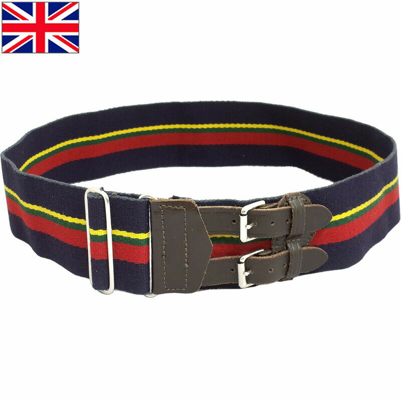 1点ならメール便可 イギリス軍 Royal Marines パレードベルト USED SB072UN イギリス海兵隊 ロイヤルマリーン
