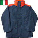 イタリア軍 NAVY デッキパーカー ネイビー デッドストック JP082NN 海軍 コート ジャケット 防寒 実物ミリタリー 軍物 軍モノ
