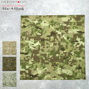メール便可 THE BANDANNA COMPANY バンダナカンパニー #TBC002 カモフラージュ バンダナハバハンク スカーフ ハンカチ ヘッドラップ BANDANA HAV-A-HANK カモ柄 迷彩 マーパット ミリタリー