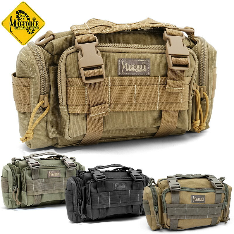 MAGFORCE マグフォース #MF-0402 Proteus Waistpack ウエストバッグMF0402プロテウス ツールバッグ ショルダーバッグ オーガナイザーポーチ MOLLE方式対応 多機能ナイロン撥水加工バッグアクセサリー サバゲー アウトドアレジャー男女兼用