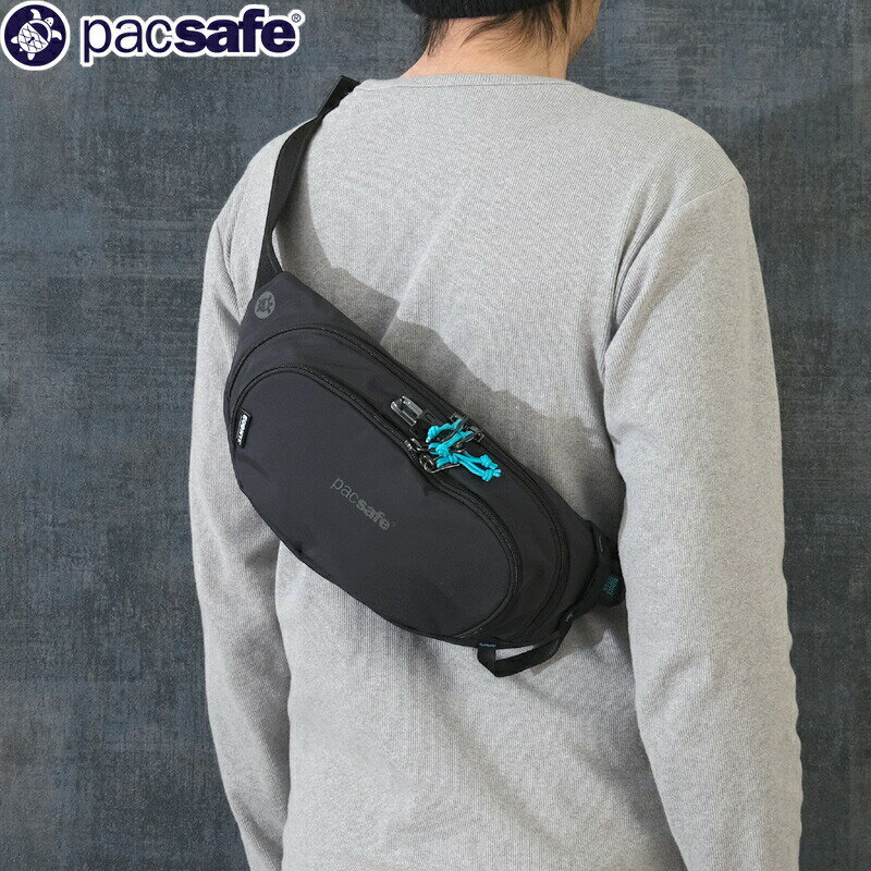 楽天SEABEES Military Mega StorePACSAFE パックセーフ #12970340 ECO ウエストパックエコウエストパック 鞄 バッグ メンズ レディース 男性 女性 ショルダーバッグ ボディバッグ 斜め掛け 海外旅行