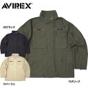 AVIREX アビレックス 6122099 USN パッチ M-65 ジャケットメンズ 男性 フィールド ジャケット コンバット アウター ミリタリー パッチ ワッペン M65