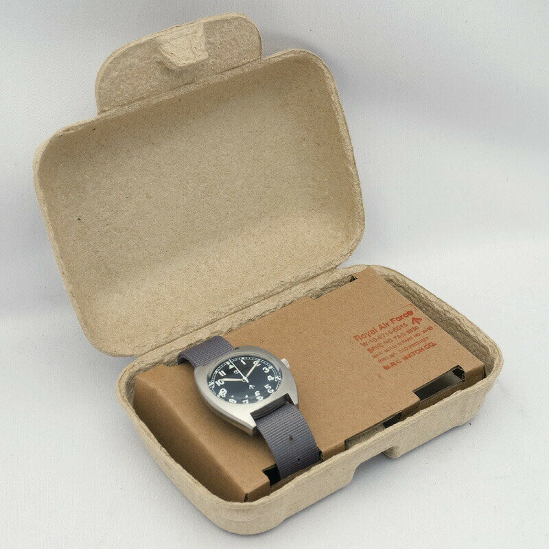 MONTRE ROROI モントルロロイ ロイヤルアーミー W-10 グレー NATOストラップ W10 腕時計 ウォッチ ナイロンストラップ ミリタリー M.R.M.W. 防水 Royal Army トノー型 男性 女性 メンズ レディース ユニセックス