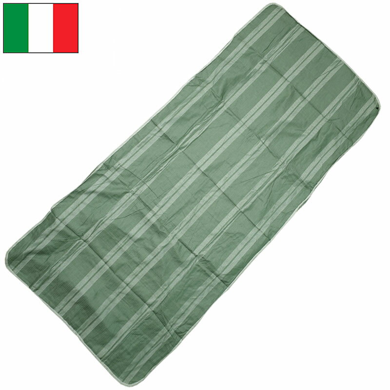 イタリア軍 MM マットレスカバー HBT グリーン ストライプ デッドストック EE679NN シーツ 敷布団カバ..