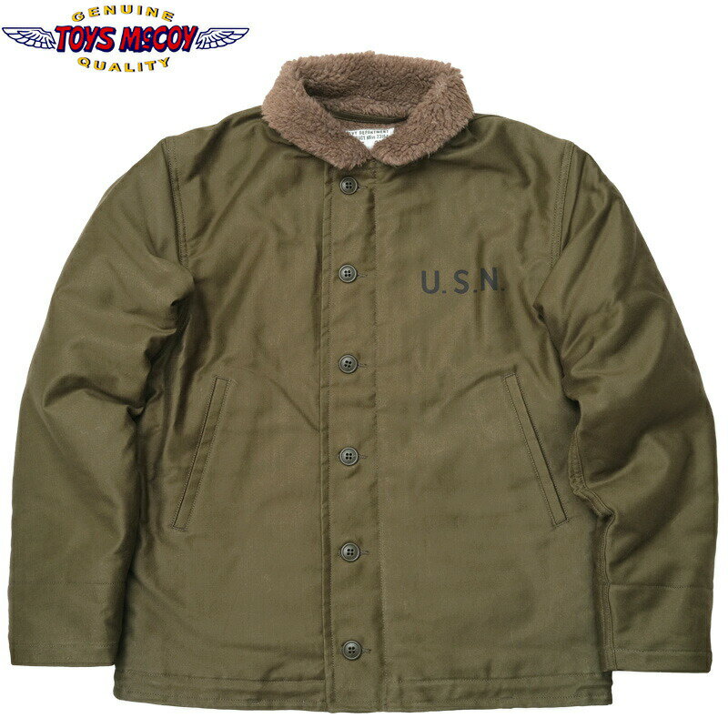 楽天SEABEES Military Mega Storeノベルティープレゼント TOYS McCOY トイズマッコイ #TMJ2335 N-1 デッキ ジャケット N1 ブルゾン コート アウター メンズ 男性 ミリタリー カジュアル 秋 冬 ボア 防寒