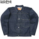 ノベルティープレゼント SUGAR CANE シュガーケーン #SC19007 SUGAR CANE Super “Denim” Collectibles #07 13.5oz. ブルーデニム ジャケット 1946モデルメンズ 男性 アウター ジージャン ワークウエア ネイビー 紺 カジュアル アメカジ