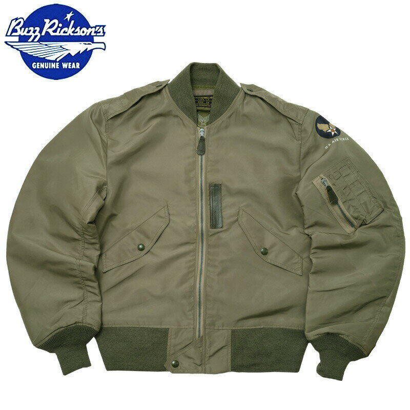 Rakuten - BUZZ RICKSON'S バズリクソンズ #BR15125 L-2 フライトジャケット『REED PRODUCTS, INC.』メンズ 男性 ミリタリー L2 アウター ブルゾン ジャンパー 秋 冬