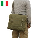 ミリタリー バッグ イタリア軍 WW2キャンバスショルダーバッグ USED