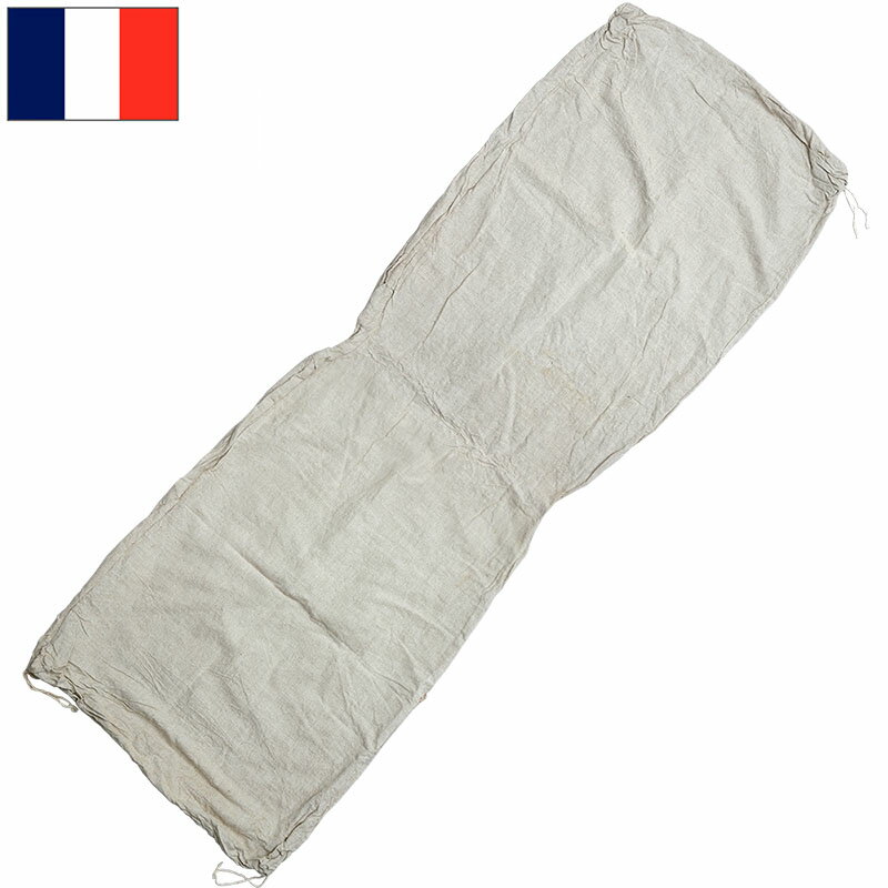 フランス軍 マットレスカバー くびれ型 USED EE852UN フレンチアーミー 寝具 シーツ 敷布団 シート フ..