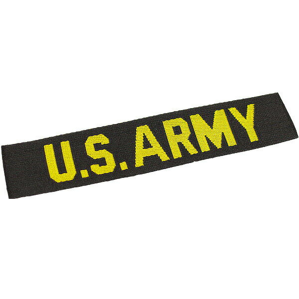 メール便可 米軍タイプ US ARMY タグUSタイプ パッチ ワッペン 装飾 文字ロゴ ミリ...