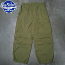 BUZZ RICKSON'S バズリクソンズ #BR42530 トラウザーズ オーバーパンツメンズ 男性 ズボン ファティーグパンツ カーゴ コンバット ワイド 太め ストレート ミリタリー カモ柄 迷彩 カジュアル アメカジ 重ね穿き