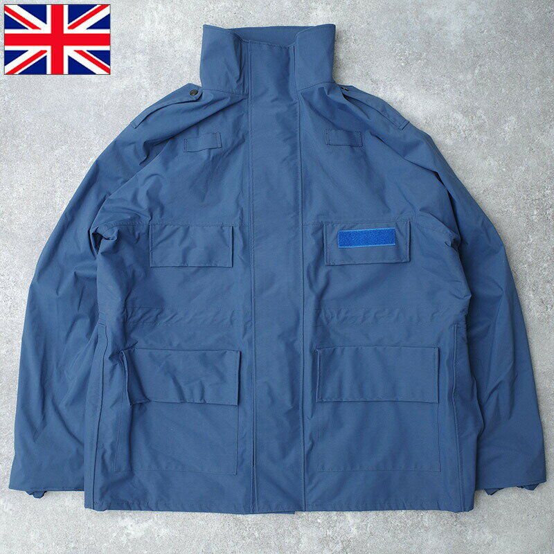 イギリス メトロポリタンポリス 防水 レインジャケット ブルー タイプ2 USED ロンドン警視庁 スコット..