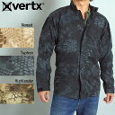 VERTX バーテックス VTX8220K クリプテック ガンファイター シャツ KRYPTEK GUNFIGHTER SHIRT ミリタリー BDU ジャケット サバゲー タイフォン ノマド ハイランダー特殊迷彩服 メンズ コンバット アメカジ 戦闘服 ミリジャケ